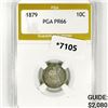 Image 1 : 1879 Seated Liberty Dime PGA-PR66