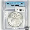 Image 1 : 1879 Morgan Silver Dollar ICG-MS65