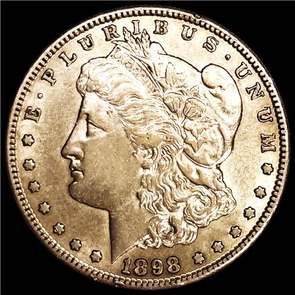 1898-S Morgan Silver Dollar CLOSELY UNCIRCULATED