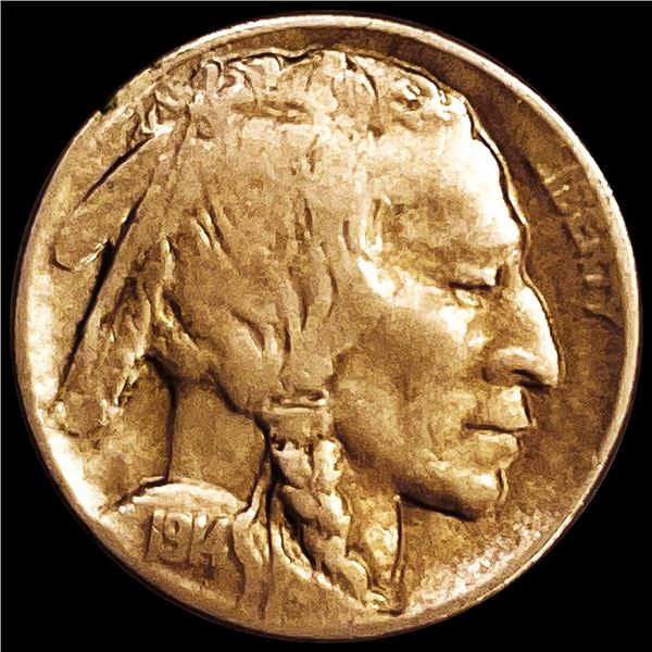 1914-D Buffalo Nickel CLOSELY UNCIRCULATED