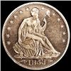Image 1 : 1853 Arws & Rays Seated Liberty Half Dollar
