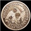Image 2 : 1853 Arws & Rays Seated Liberty Half Dollar
