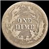 Image 2 : 1878-CC Seated Liberty Dime NICELY CIRCULATED