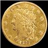 Image 1 : 1836 $5 Gold Half Eagle NICELY CIRCULATED