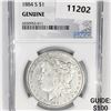 Image 1 : 1884-S Morgan Silver Dollar NGC-MS60