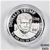 Image 1 : 2020 Silver 2oz Trump Coin -