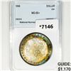 Image 1 : 1898 Morgan Silver Dollar NNC-MS66+