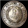 Image 2 : 1866 Two Cent Piece CLOSELY UNCIRCULATED