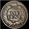 Image 2 : 1897 '1' In Neck Indian Head Cent LIGHTLY
