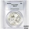 Image 1 : 2001-D Silver $1 Buffalo PCGS-MS69