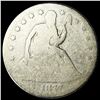 Image 1 : 1877-CC Seated Liberty Half Dollar NICELY