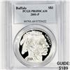 Image 1 : 2001-P Silver Dollar Buffalo PCGS-PR69 DCAM