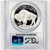 Image 2 : 2001-P Silver Dollar Buffalo PCGS-PR69 DCAM