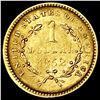 Image 2 : 1852 Rare Gold Dollar UNCIRCULATED
