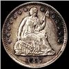 Image 1 : 1857 Seated Liberty Half Dime UNCIRCULATED