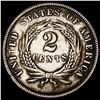 Image 2 : 1870 Two Cent Piece NEARLY UNCIRCULATED
