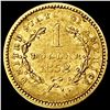 Image 2 : 1852 Rare Gold Dollar CLOSELY UNCIRCULATED