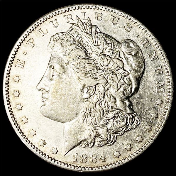 1884-S Morgan Silver Dollar CLOSELY UNCIRCULATED