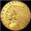 Image 1 : 1912 $2.50 Gold Quarter Eagle UNCIRCULATED