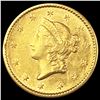 Image 1 : 1852 Rare Gold Dollar UNCIRCULATED