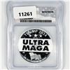 Image 2 : 2024 Silver 1oz Trump MAGA ICG-BU DCAM