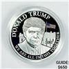 Image 1 : 2020 Silver 5oz Trump Coin -