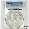 Image 1 : 1883-O Morgan Silver Dollar PCGS-MS62