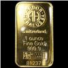 Image 1 : Switzerland 1oz Gold Bar UNCIRCULATED