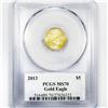 Image 2 : 2013 $5 1/10oz American Gold Eagle PCGS-MS70