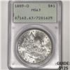 Image 1 : 1885-O Morgan Silver Dollar PCGS-MS63