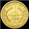 Image 2 : 1852 Rare Gold Dollar UNCIRCULATED
