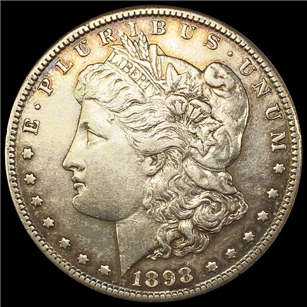 1898-S Morgan Silver Dollar CLOSELY UNCIRCULATED