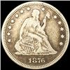 Image 1 : 1876 Seated Liberty Quarter NICELY CIRCULATED