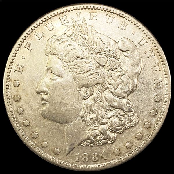 1884-S Morgan Silver Dollar CLOSELY UNCIRCULATED