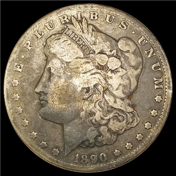 1890-CC Morgan Silver Dollar NICELY CIRCULATED