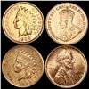 Image 1 : (4) Misc Coins UNCIRCULATED