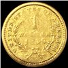 Image 2 : 1849 Rare Gold Dollar NICELY CIRCULATED
