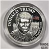 Image 1 : 2020 Silver 1oz Trump Coin -