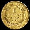 Image 2 : 1856 Rare Gold Dollar UNCIRCULATED