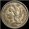Image 1 : 1881 Nickel Three Cent LIGHTLY CIRCULATED