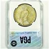 Image 2 : 1921 Silver Peace Dollar PGA-MS63+ High Relief