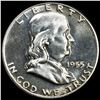 Image 1 : 1955 Franklin Half Dollar CHOICE PROOF