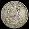 Image 1 : 1857 Seated Liberty Half Dollar NICELY CIRCULATED