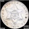 Image 1 : 1855 Three Cent Piece CHOICE BU
