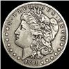 Image 1 : 1881-CC Morgan Silver Dollar ABOUT UNCIRCULATED