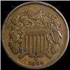 Image 1 : 1864 Two Cent Piece NEARLY UNCIRCULATED