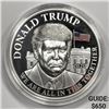 Image 1 : 2020 Silver 5oz Trump Coin -