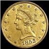 Image 1 : 1853 $10 Gold Eagle UNCIRCULATED