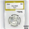 Image 1 : 1920 Pilgrim Half Dollar PGA-MS65