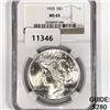 Image 1 : 1925 Silver Peace Dollar NGC-MS65